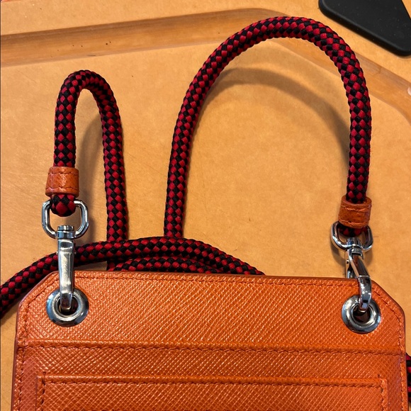 Prada three layers Orange bags - Picture 10 of 14